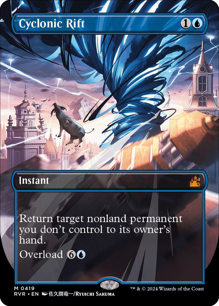 Cyclonic Rift 419 (Ravnica Remastered)  - Foil | Good Games Adelaide SA