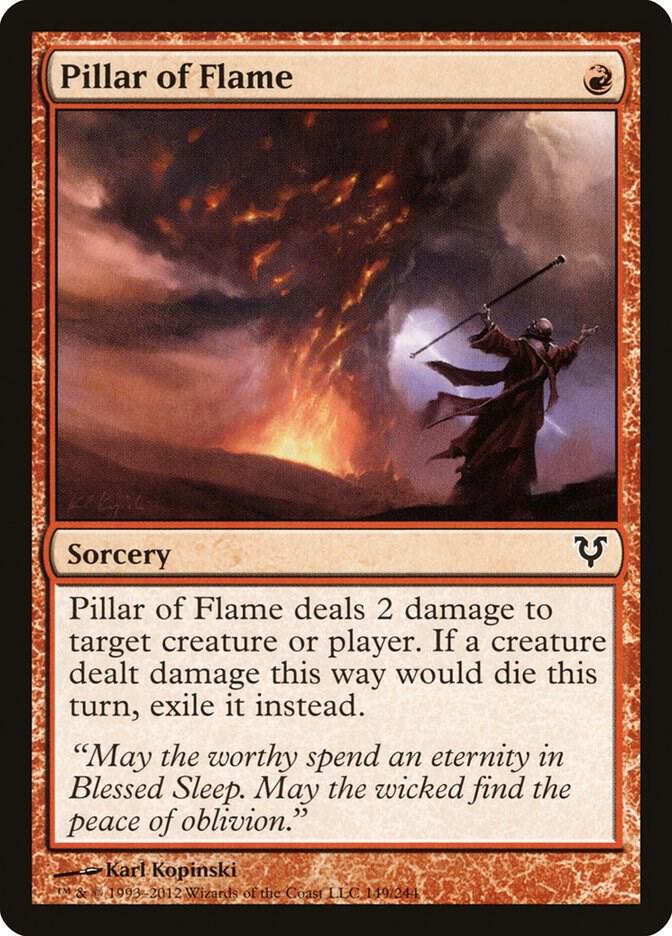 Pillar of Flame 149 (Avacyn Restored)  - Foil | Good Games Adelaide SA