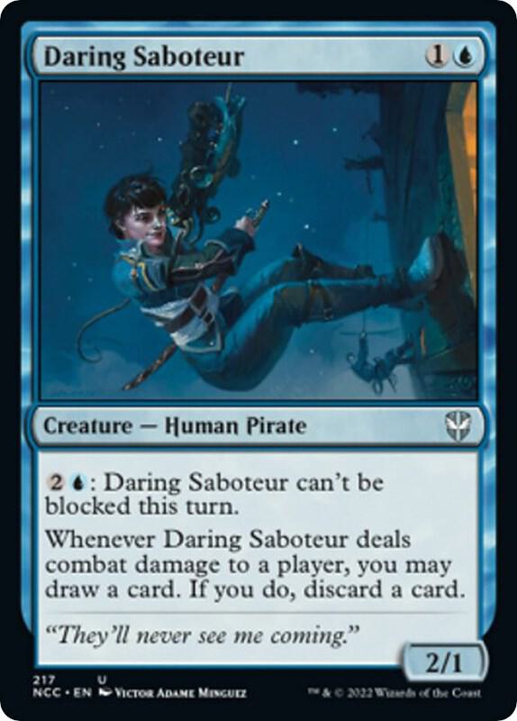 Daring Saboteur 217 (Commander: Streets of New Capenna)  | Good Games Adelaide SA