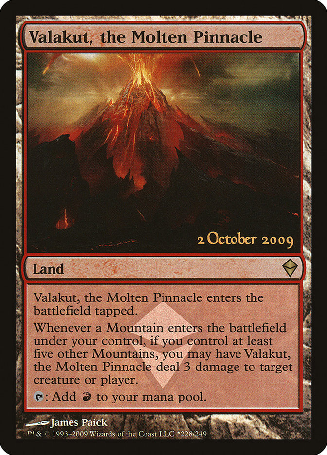 Valakut, the Molten Pinnacle [Zendikar Promos] | Good Games Adelaide SA