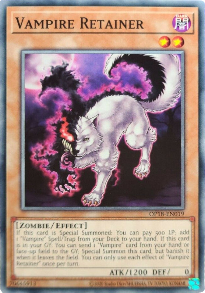 Vampire Retainer [OP18-EN019] Common | Good Games Adelaide SA