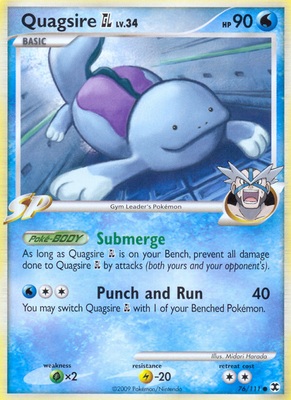 Quagsire GL (76/111) [Platinum: Rising Rivals] | Good Games Adelaide SA