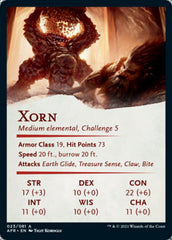 Xorn Art Card [Dungeons & Dragons: Adventures in the Forgotten Realms Art Series] | Good Games Adelaide SA