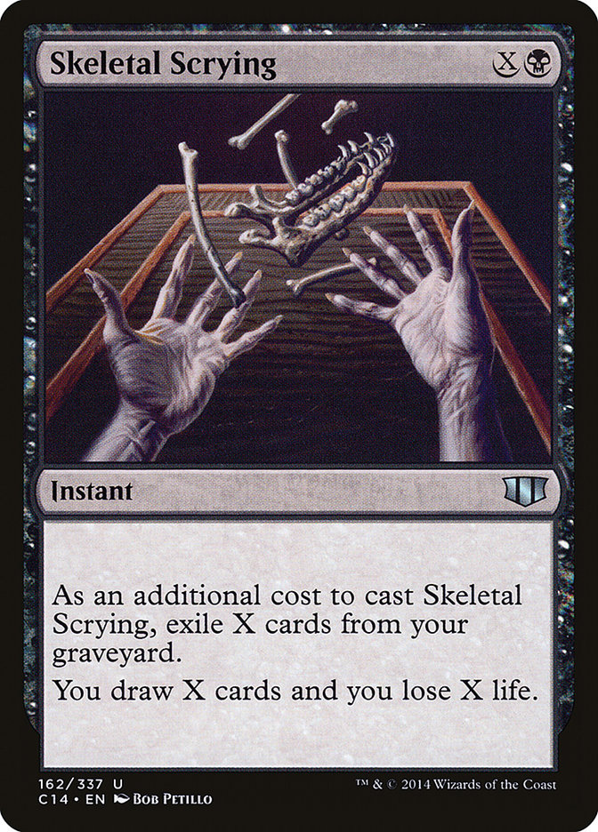 Skeletal Scrying [Commander 2014] | Good Games Adelaide SA