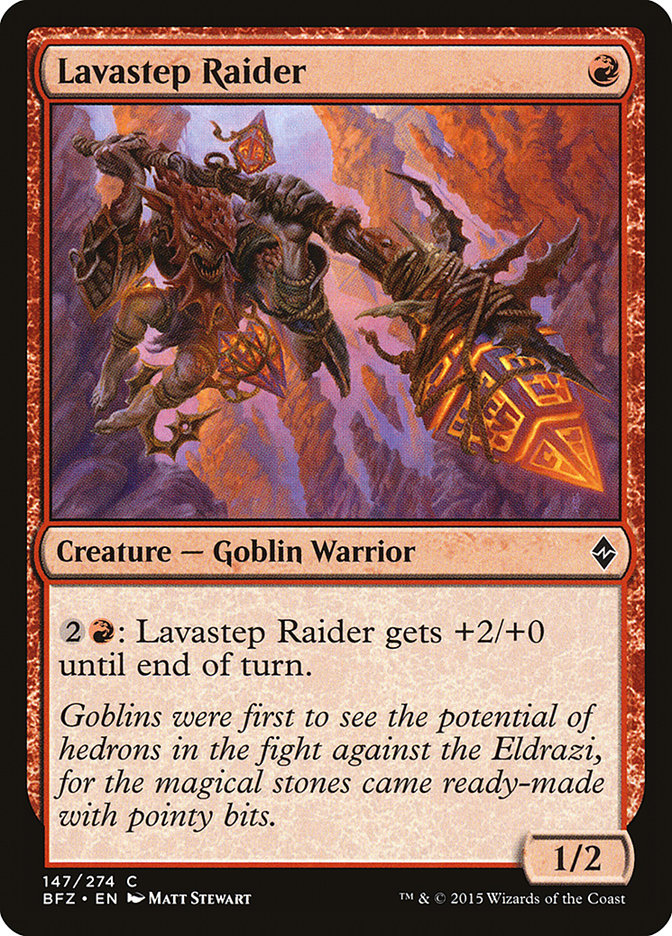 Lavastep Raider [Battle for Zendikar] | Good Games Adelaide SA