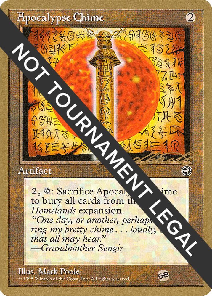 Apocalypse Chime 1996 Leon Lindback HML SB ll101sb/308 (World Championship Decks)  | Good Games Adelaide SA