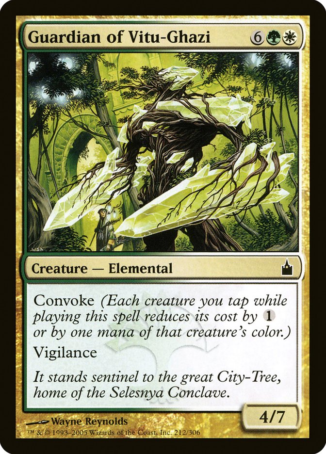 Guardian of Vitu-Ghazi 212 (Ravnica: City of Guilds)  - Foil | Good Games Adelaide SA