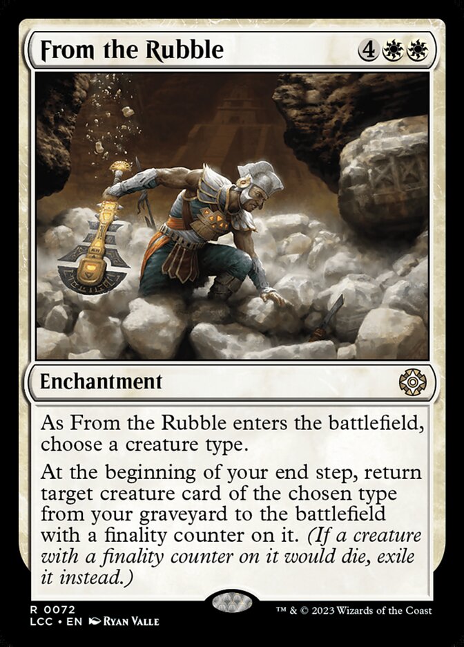 From the Rubble 72 (Commander: The Lost Caverns of Ixalan)  | Good Games Adelaide SA