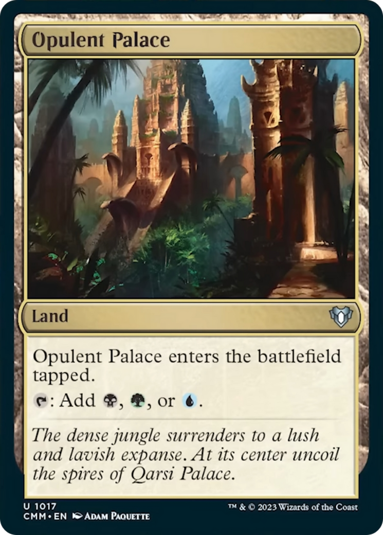 Opulent Palace [Commander Masters] | Good Games Adelaide SA