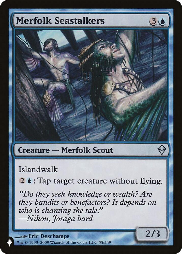 Merfolk Seastalkers 55/249 (The List Reprints)  | Good Games Adelaide SA