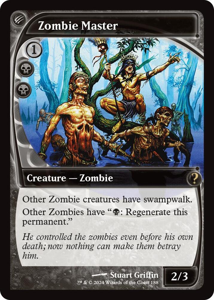 Zombie Master 188 (Mystery Booster 2)  | Good Games Adelaide SA