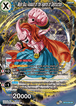Majin Buu, Assault of the Agents of Destruction (Super Rare) [BT13-034] | Good Games Adelaide SA
