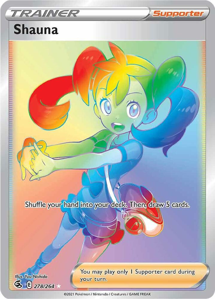 Shauna Secret 278/264 (SWSH08: Fusion Strike)  - Holofoil | Good Games Adelaide SA