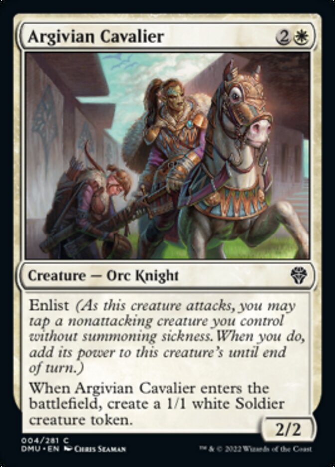 Argivian Cavalier [Dominaria United] | Good Games Adelaide SA