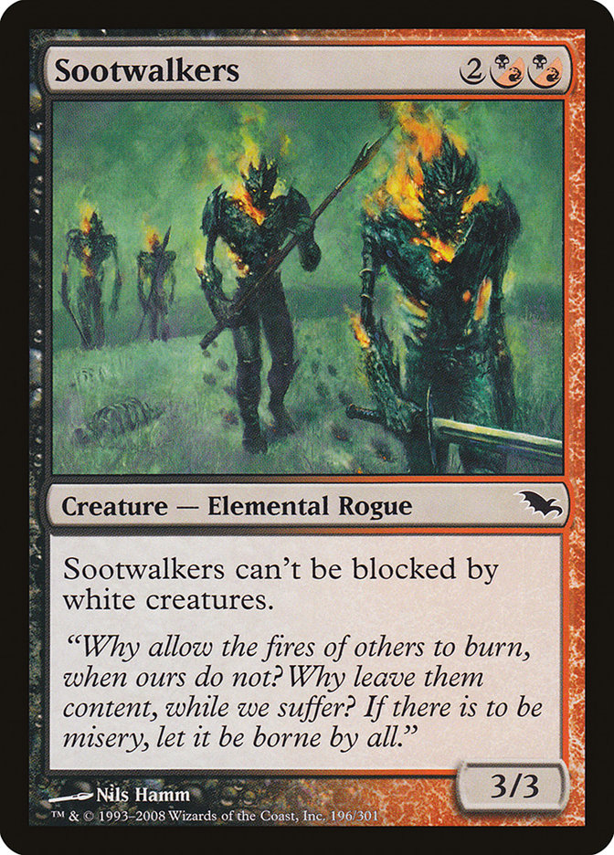 Sootwalkers 196 (Shadowmoor)  | Good Games Adelaide SA
