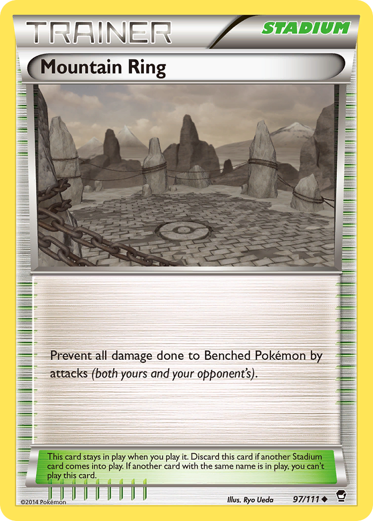 Mountain Ring (97/111) [XY: Furious Fists] | Good Games Adelaide SA