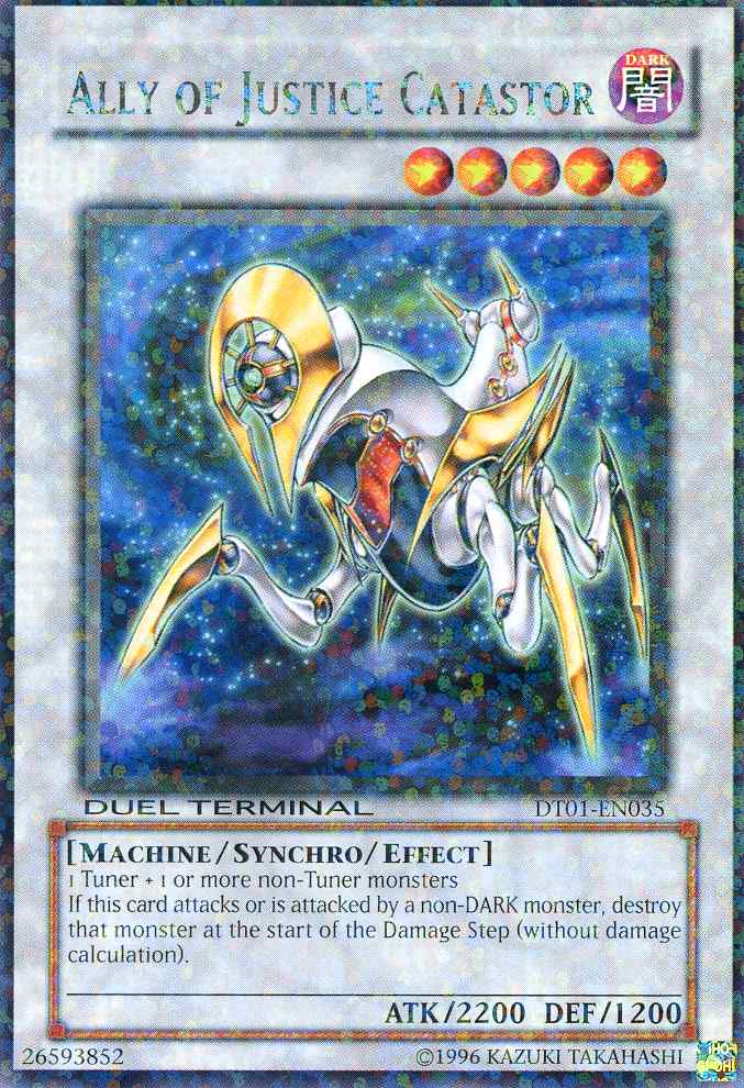 Ally of Justice Catastor [DT01-EN035] Rare | Good Games Adelaide SA