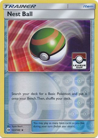 Nest Ball (123/149) (League Promo) [Sun & Moon: Base Set] | Good Games Adelaide SA