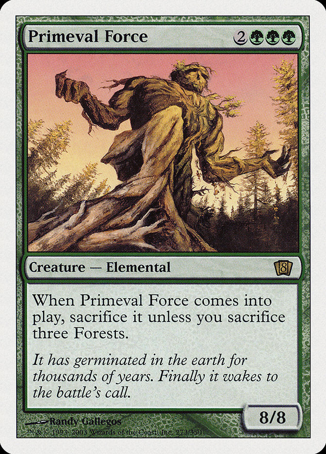 Primeval Force 273 (8th Edition)  - Foil | Good Games Adelaide SA