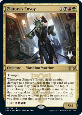 Ziatoras Envoy 232 (Promo Pack: Streets of New Capenna)  | Good Games Adelaide SA