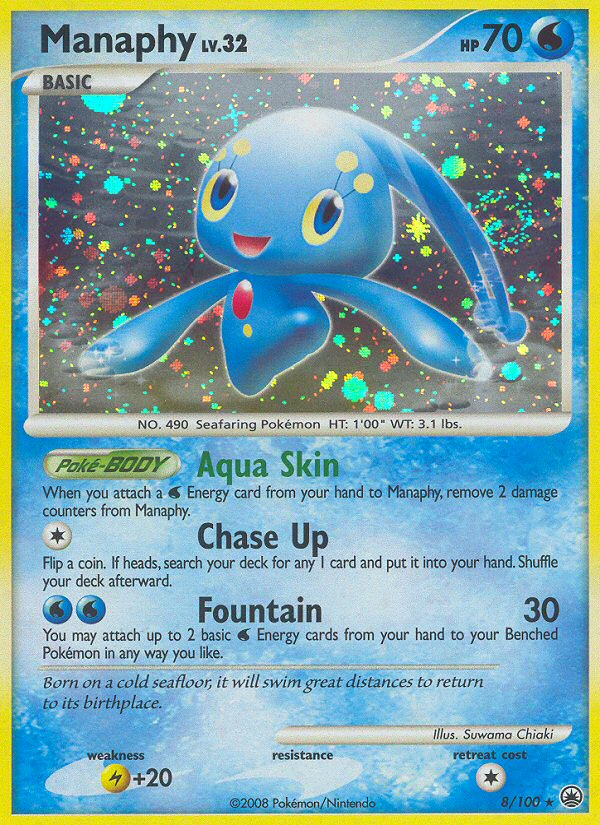 Manaphy (8/100) [Diamond & Pearl: Majestic Dawn] | Good Games Adelaide SA
