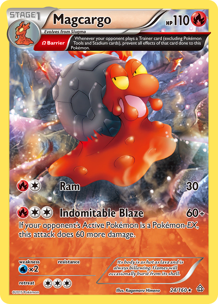 Magcargo (24/160) [XY: Primal Clash] | Good Games Adelaide SA