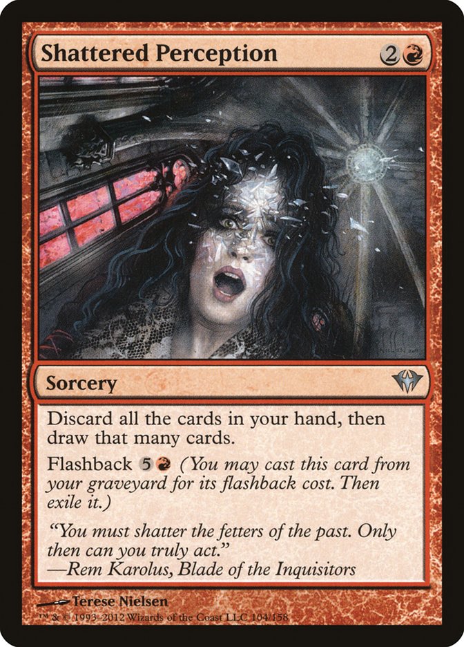 Shattered Perception 104 (Dark Ascension)  - Foil | Good Games Adelaide SA