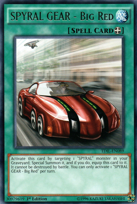 SPYRAL GEAR - Big Red [TDIL-EN089] Rare | Good Games Adelaide SA