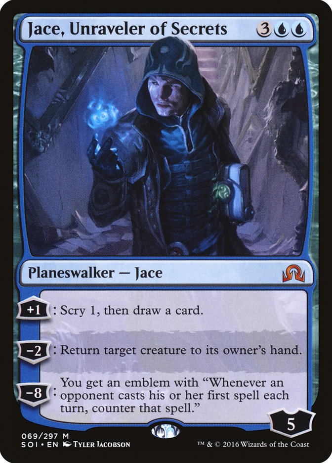 Jace, Unraveler of Secrets [Shadows over Innistrad] | Good Games Adelaide SA