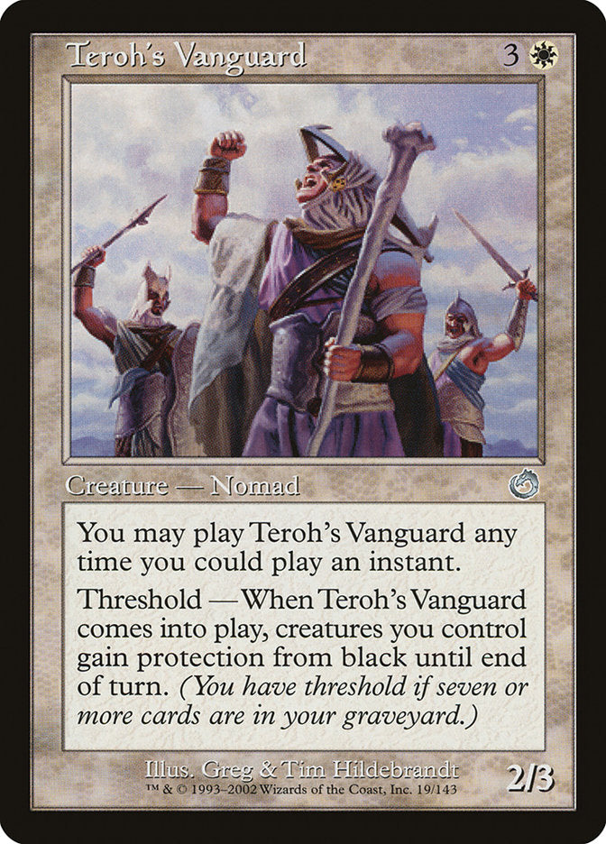 Teroh's Vanguard 19/143 (Torment)  - Foil | Good Games Adelaide SA