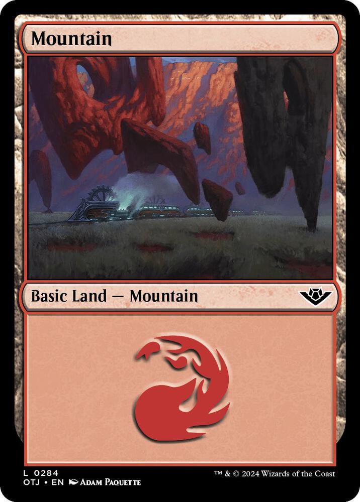 Mountain 284/286 (Outlaws of Thunder Junction)  | Good Games Adelaide SA