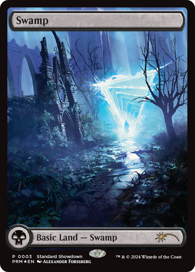 Swamp (Standard Showdown) [Murders at Karlov Manor Promos] | Good Games Adelaide SA