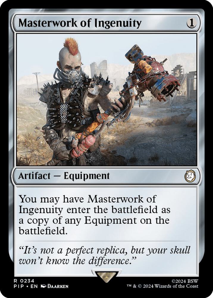Masterwork of Ingenuity 234 (Universes Beyond: Fallout)  | Good Games Adelaide SA
