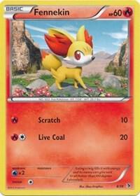 Fennekin 8/39 (Kalos Starter Set)  - Holofoil | Good Games Adelaide SA