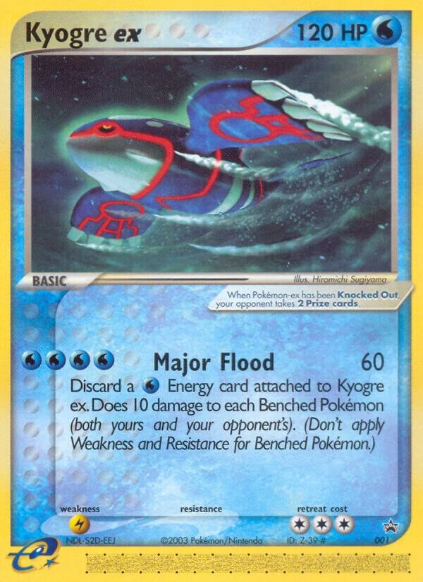 Kyogre ex 001 Nintendo Power Magazine 001 (Nintendo Promos)  - Holofoil | Good Games Adelaide SA