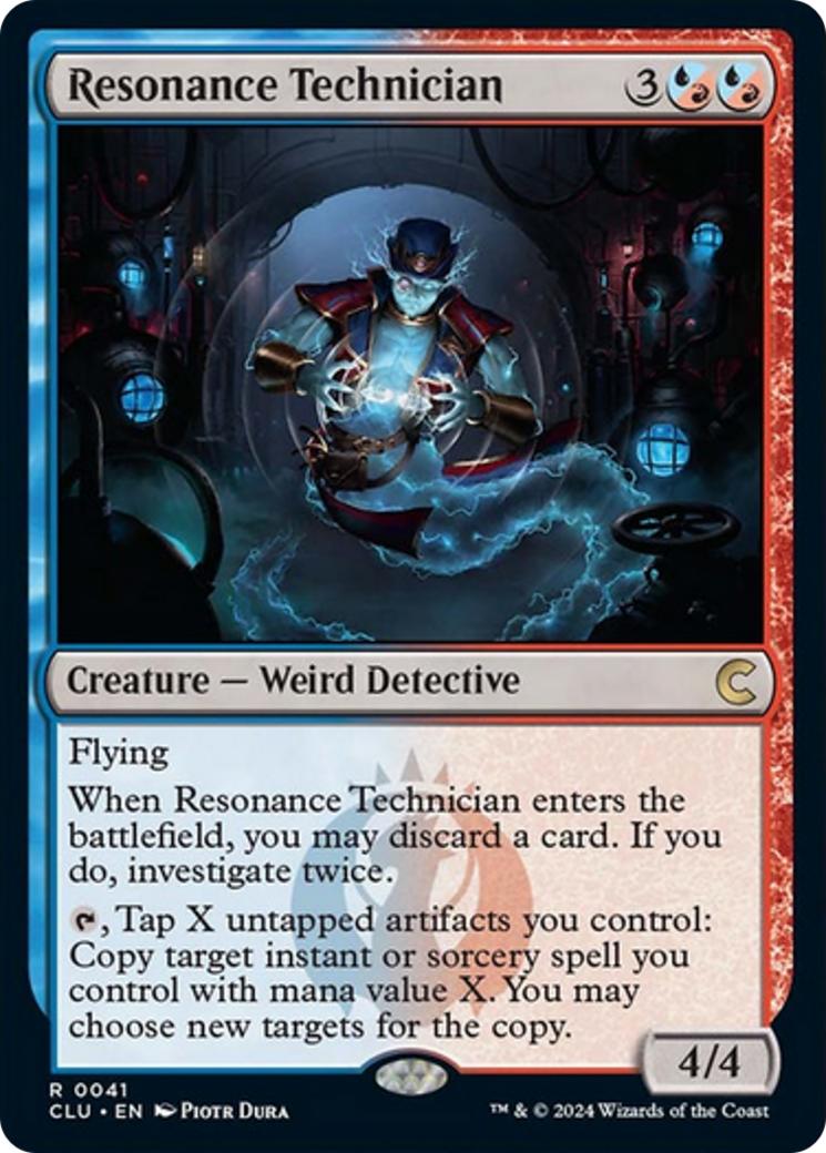 Resonance Technician [Ravnica: Clue Edition] | Good Games Adelaide SA