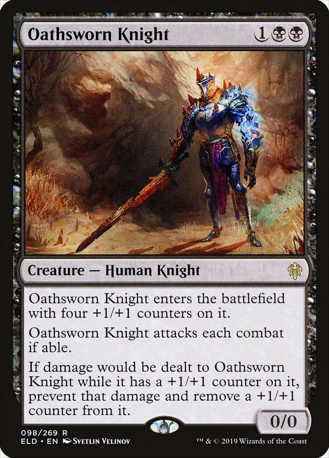 Oathsworn Knight [Throne of Eldraine] | Good Games Adelaide SA