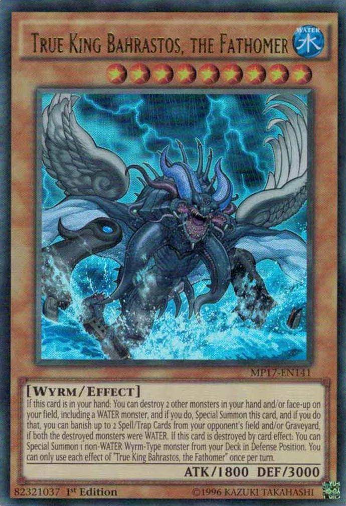 True King Bahrastos, the Fathomer [MP17-EN141] Ultra Rare | Good Games Adelaide SA