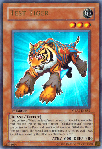 Test Tiger [GLAS-EN082] Ultra Rare | Good Games Adelaide SA