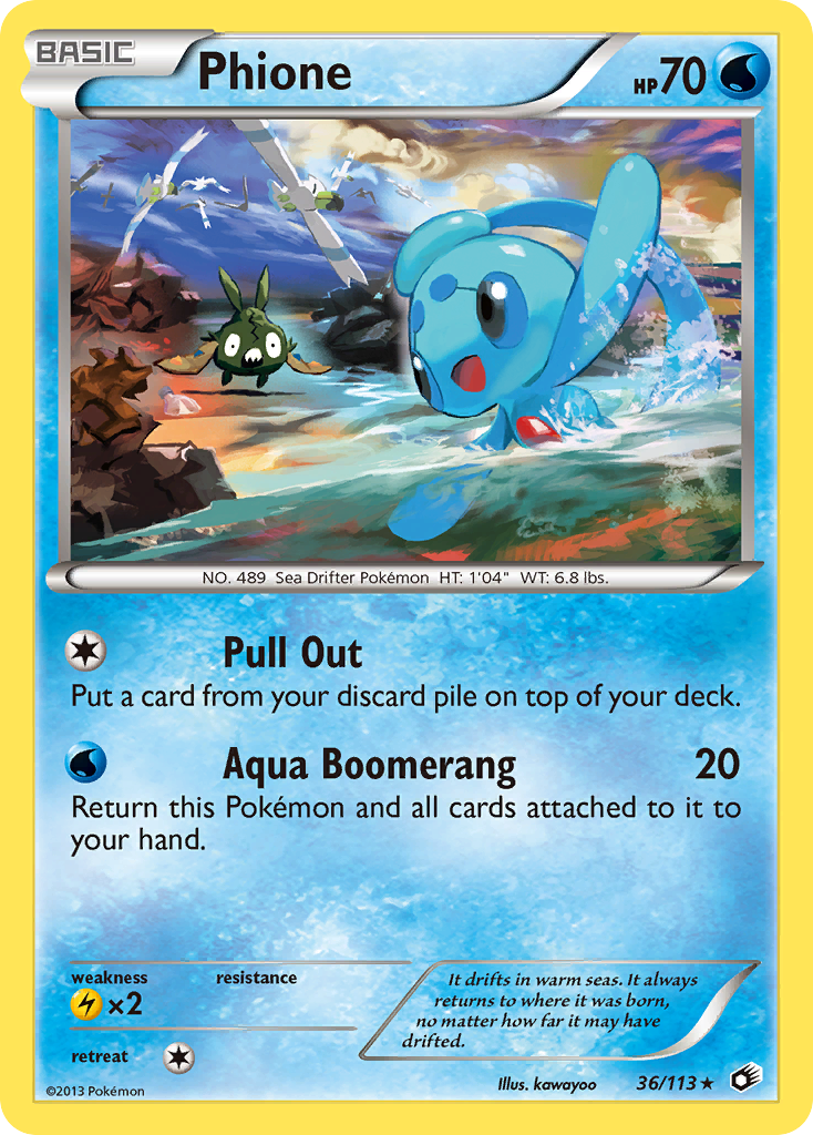 Phione (36/113) [Black & White: Legendary Treasures] | Good Games Adelaide SA