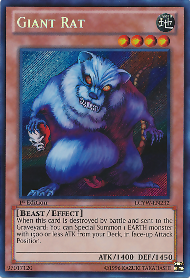 Giant Rat [LCYW-EN232] Secret Rare | Good Games Adelaide SA