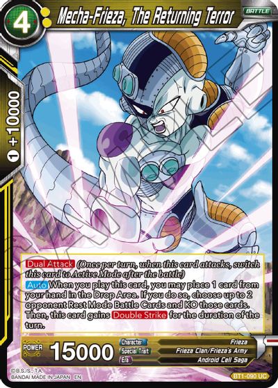 Mecha-Frieza, The Returning Terror (Reprint) (BT1-090) [Battle Evolution Booster] | Good Games Adelaide SA