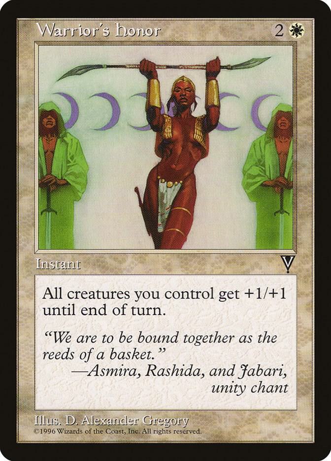 Warriors Honor  (Visions)  | Good Games Adelaide SA