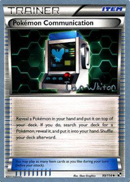 Pokemon Communication (99/114) (American Gothic - Ian Whiton) [World Championships 2013] | Good Games Adelaide SA
