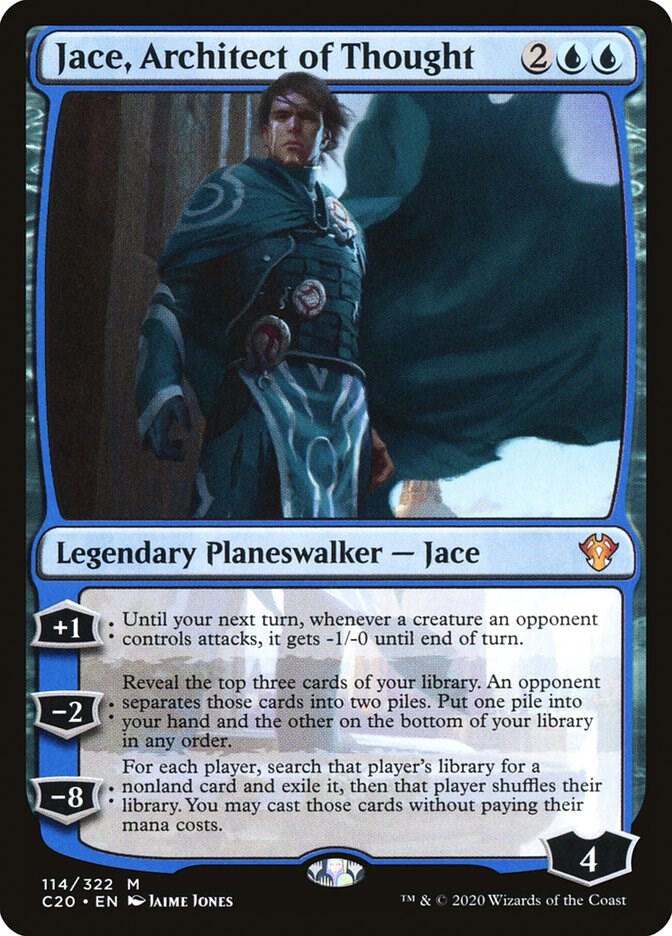 Jace, Architect of Thought 114 (Commander 2020)  | Good Games Adelaide SA