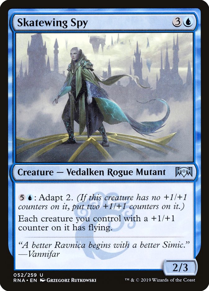 Skatewing Spy 52 (Ravnica Allegiance)  - Foil | Good Games Adelaide SA