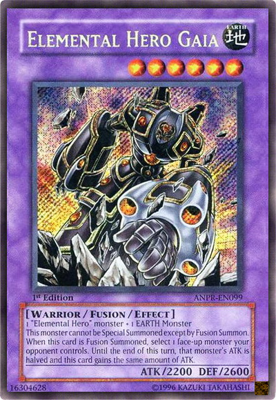 Elemental Hero Gaia [ANPR-EN099] Secret Rare | Good Games Adelaide SA