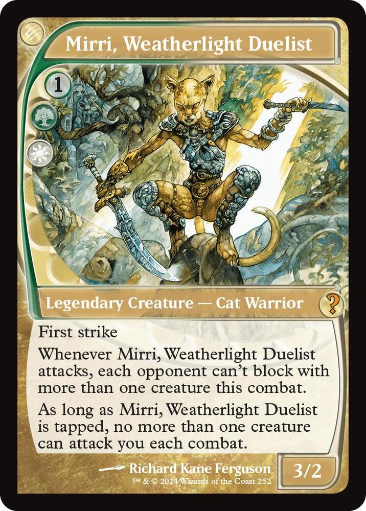 Mirri, Weatherlight Duelist 252 (Mystery Booster 2)  - Foil | Good Games Adelaide SA