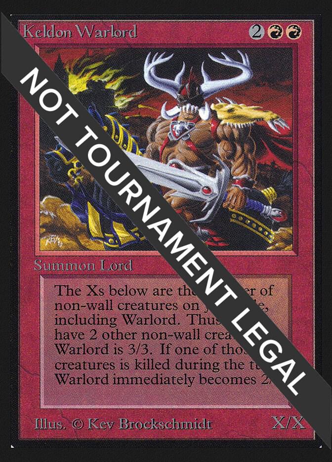 Keldon Warlord CE  (Collector's Edition)  | Good Games Adelaide SA