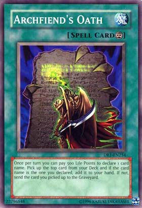 Archfiend's Oath [DR1-EN254] Common | Good Games Adelaide SA